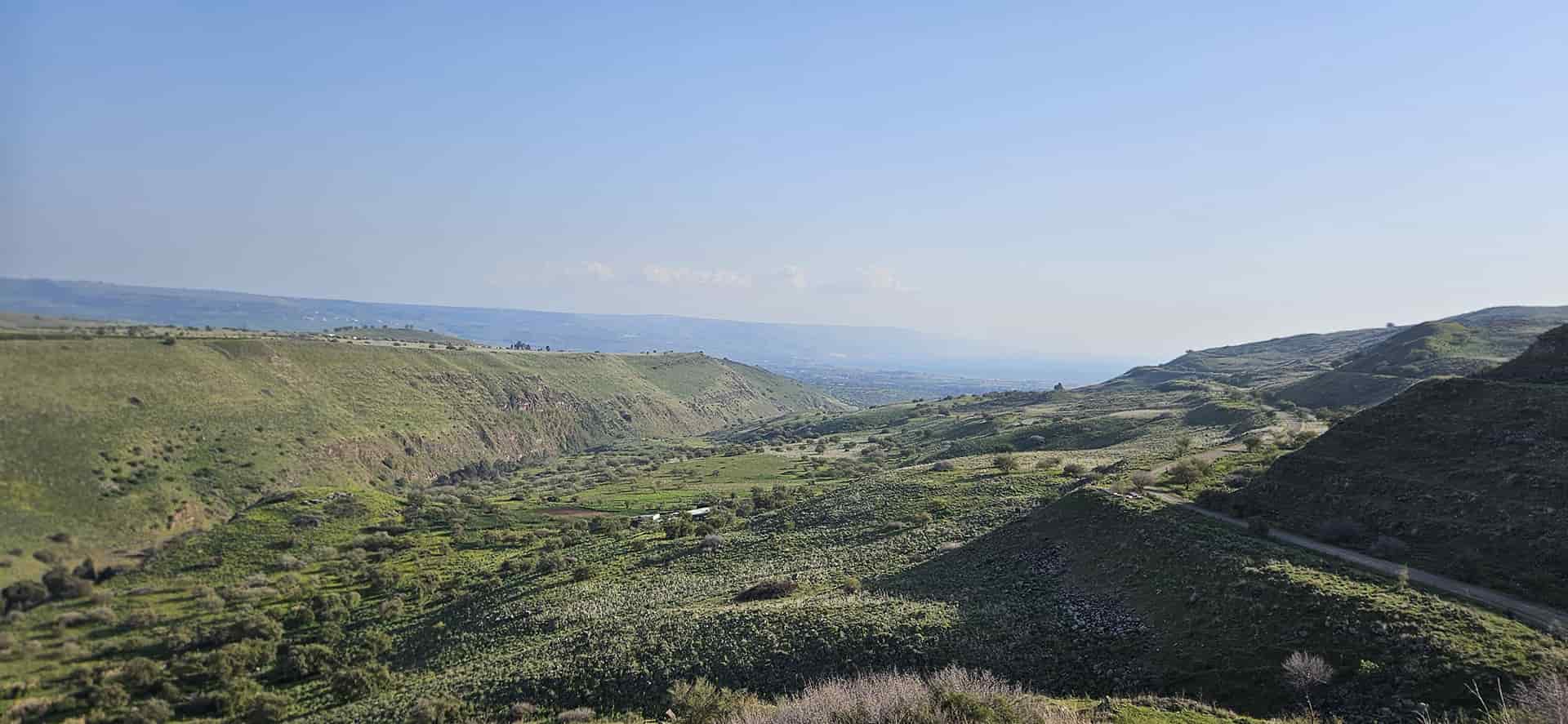 נוף נהר הירדן